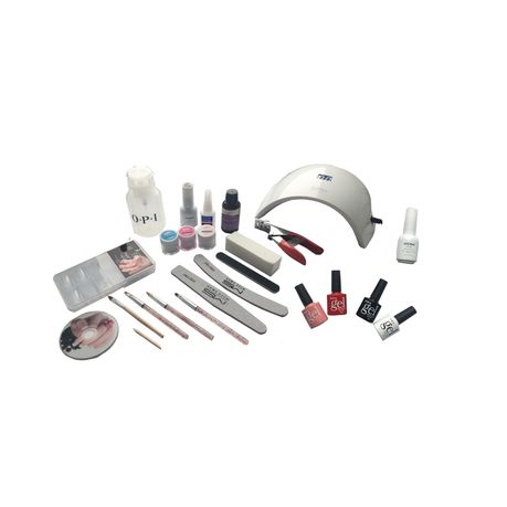 Professional Nail Starter Kit & LED Nail Lamp - 23 Piece set Buy Online in Zimbabwe thedailysale.shop