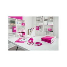 Load image into Gallery viewer, Leitz: Wow Office 2 Hole Metal Punch - Pink
