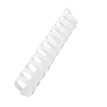 Load image into Gallery viewer, GBC: 16mm 21 Loop PVC Binding Combs - White (100 Pack)
