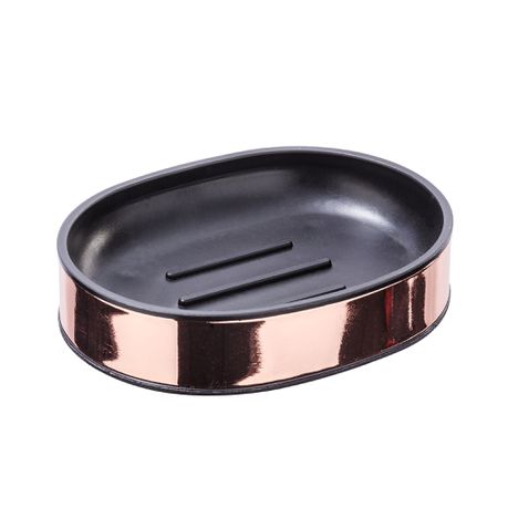 Wenko - Soap Dish - Detroit Range Stainless Steel - Copper Buy Online in Zimbabwe thedailysale.shop