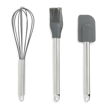 George & Mason - 3 Piece Baking Utensil Set - Black Buy Online in Zimbabwe thedailysale.shop