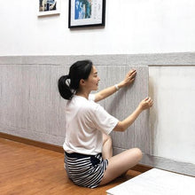 Load image into Gallery viewer, 4 SHEETS 3D Self-Adhesive Waterproof PE Foam Wallpaper Panel-FC26
