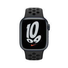 Load image into Gallery viewer, Apple Watch Nike Series 7 GPS + Cellular (41mm) - Midnight Case with Anthracite/Black Nike Sport Band
