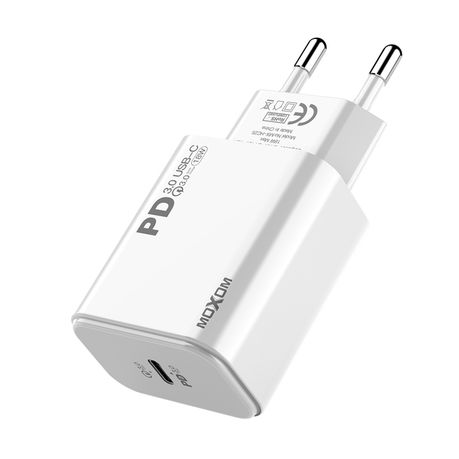 Moxom 3.0 Type-c USB-C PD Charging Adapter 18W - Easy trade Buy Online in Zimbabwe thedailysale.shop