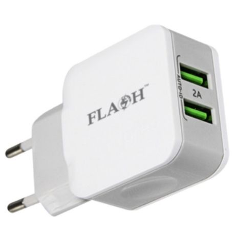 Flash - Dual USB Wall Charger / Universal Wall Charger Buy Online in Zimbabwe thedailysale.shop