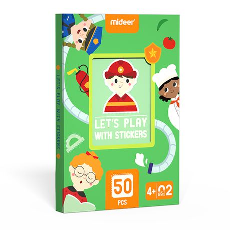 Mideer Let's Play with Stickers Set: Intermediate Level Buy Online in Zimbabwe thedailysale.shop