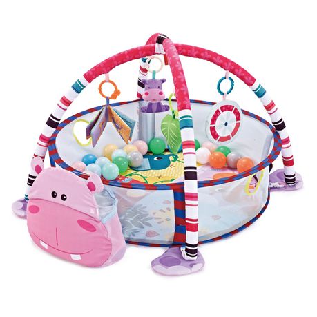 Time2Play Baby Activity Hippo Round Play Mat with Toys Buy Online in Zimbabwe thedailysale.shop