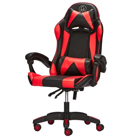 Gretmol Premium Gaming Chair - Red & Black Buy Online in Zimbabwe thedailysale.shop