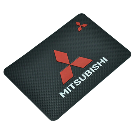 OQ Car Dashboard Silicone Mat with Car Logo - MITSUBISHI Buy Online in Zimbabwe thedailysale.shop