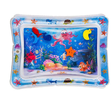 Tummy Time Water Baby Play Mat, Inflatable