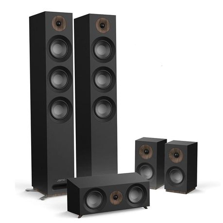 Jamo S809 HCS 5.0 Surround Sound Speaker Package - Black