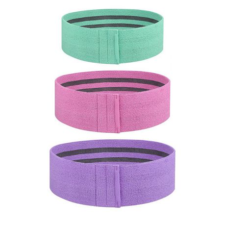 Fitness Hip Resistance Bands Set Of 3