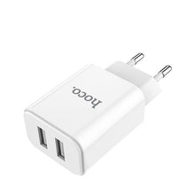 Load image into Gallery viewer, Hoco Dual USB Charger with MICRO USB Cable
