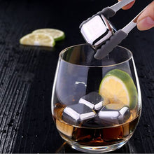 Load image into Gallery viewer, Cre8tive 8 PCS Stainless Steel Reusable Ice Cubes
