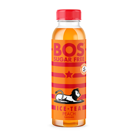 BOS - Sugar Free Peach Ice Tea 6 x 500ml Buy Online in Zimbabwe thedailysale.shop