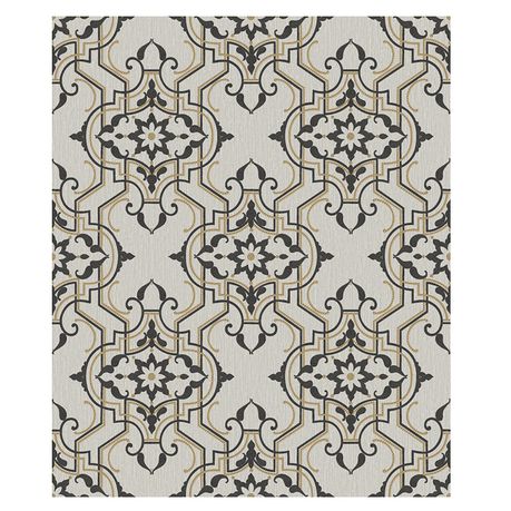 Damask Rose Wallpaper - Beige Buy Online in Zimbabwe thedailysale.shop