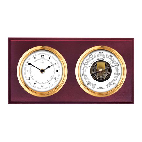 Fischer Clock and Barometer 1486-22 - High Altitude