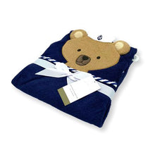 Load image into Gallery viewer, Baby Hooded Towel - Sailor Bear
