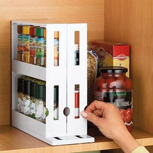 Load image into Gallery viewer, Swivel Storage Spice Rack
