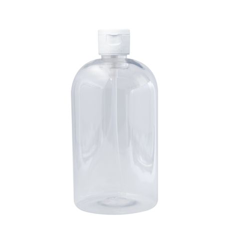 Lumoss - Boston Bottle PET with Flip Cap 500ml - 5 Pack