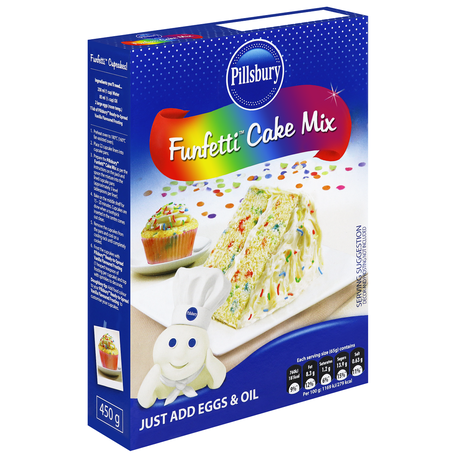 Pillsbury - Funfetti Cake Mix 450g