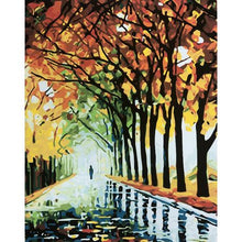 Load image into Gallery viewer, Autumn Gardens Paint By Numbers Home Art Kit with Paint &amp; Brushes
