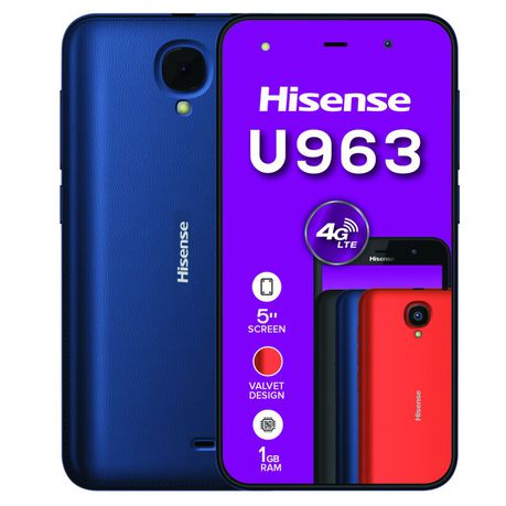 Hisense U963 32GB Single Sim - Blue - Vodacom Locked Buy Online in Zimbabwe thedailysale.shop