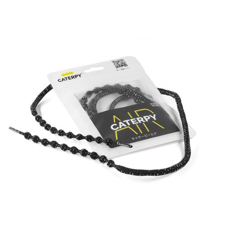 Caterpy Air Laces - Shimmer Black