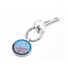 Load image into Gallery viewer, TROIKA Keyring with Artificial Horizon Altitude Indicator
