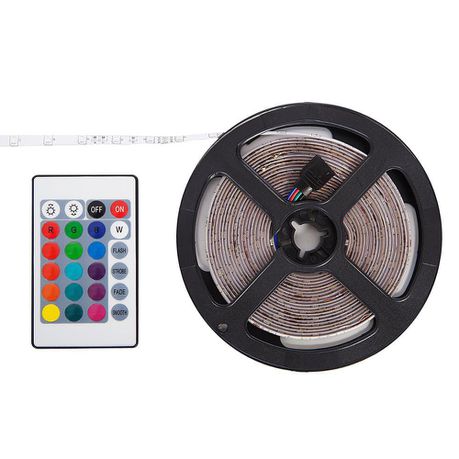 5m Colour Changing RGB LED Strip Light