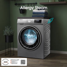 Load image into Gallery viewer, Hisense 10Kg Front Load Washing Machine with Allergy Steam-Titanium Silver
