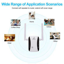 Load image into Gallery viewer, Office and Home wireless Wifi extender &amp; repeater Range upto 300mbps
