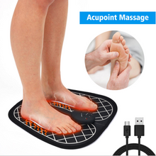 Load image into Gallery viewer, Foldable Mat Electric EMS Foot Pad Detox Massager Pulse Electric
