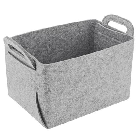 Collapsible Felt Storage Basket with Handles Buy Online in Zimbabwe thedailysale.shop