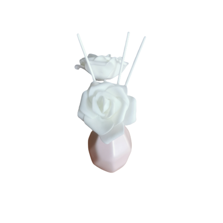 Pink Rose Aroma Diffuser Reeds with Refill -DL114