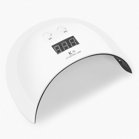 K10 Smart LED Nail Lamp - 24W, Double Light Source White Buy Online in Zimbabwe thedailysale.shop