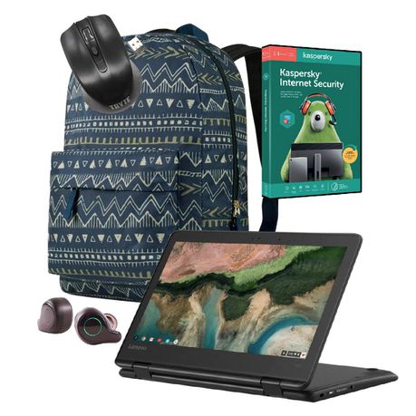 5-in-1 Convertible Touchscreen Notebook Bundle for Students on the go