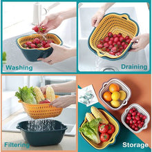 Load image into Gallery viewer, Heartdeco 6 Pieces Kitchen Colander Strainer Bowl Set
