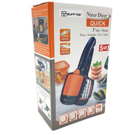 Bufftee Nicer Dicer Quick Slicer for Food - Cheese Dicer Buy Online in Zimbabwe thedailysale.shop