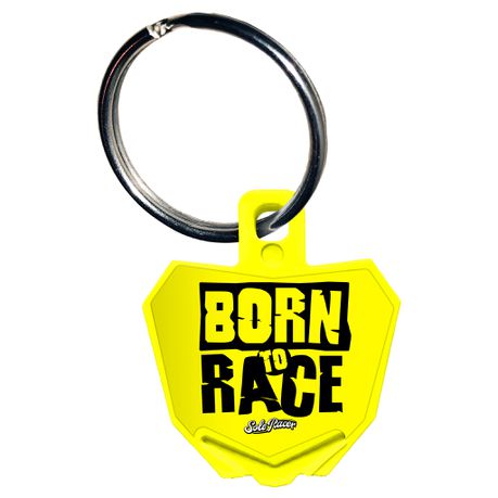 Key Ring - Yellow - Boss Lady