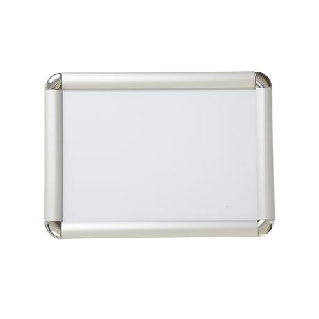 A2 Deluxe Aluminium Easy Load 25mm Snap Frame with Round Corners