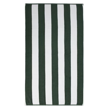 Bunty Jacquards Beach Towel 100x180cms 800gms - Green Cabana Buy Online in Zimbabwe thedailysale.shop