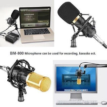 Load image into Gallery viewer, Andowl Professional Condenser Microphone Kit - Gold
