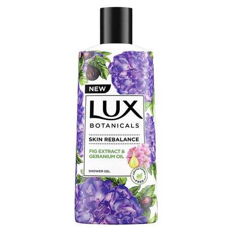 Lux Botanicals Skin Rebalance Body Wash Fig Extract & Geranium Oil 750ml