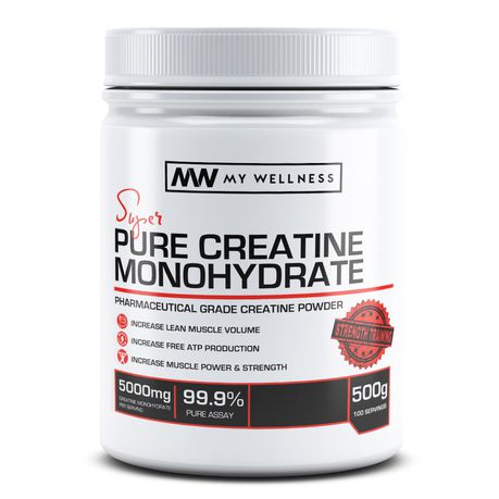 My Wellness - Pure Creatine Monohydrate - 500g