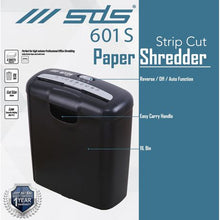 Load image into Gallery viewer, SDS 601S Strip Cut Professional Office Paper Shredder
