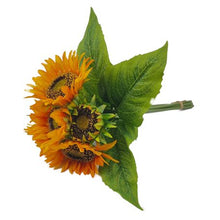 Load image into Gallery viewer, Artificial Flower 35cm with 7 Large Sunflower
