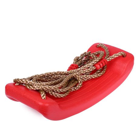 Swing Seat with Rope Length Adjustable Red Buy Online in Zimbabwe thedailysale.shop