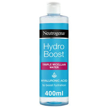 Load image into Gallery viewer, Neutrogena Triple Micellar Water, Hydro Boost, Cleanser, 400 ml
