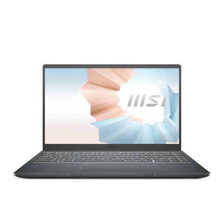 MSI Modern 14 Core i3 8GB 256GB W10P 14 FHD Laptop - Grey Buy Online in Zimbabwe thedailysale.shop